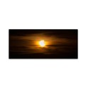 Trademark Fine Art Kurt Shaffer 'October 2014 Solar Eclipse' Canvas Art, 20x47 KS01042-C2047GG